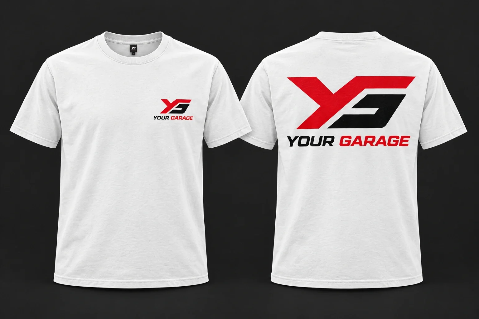 OG logo tee in White, product concept